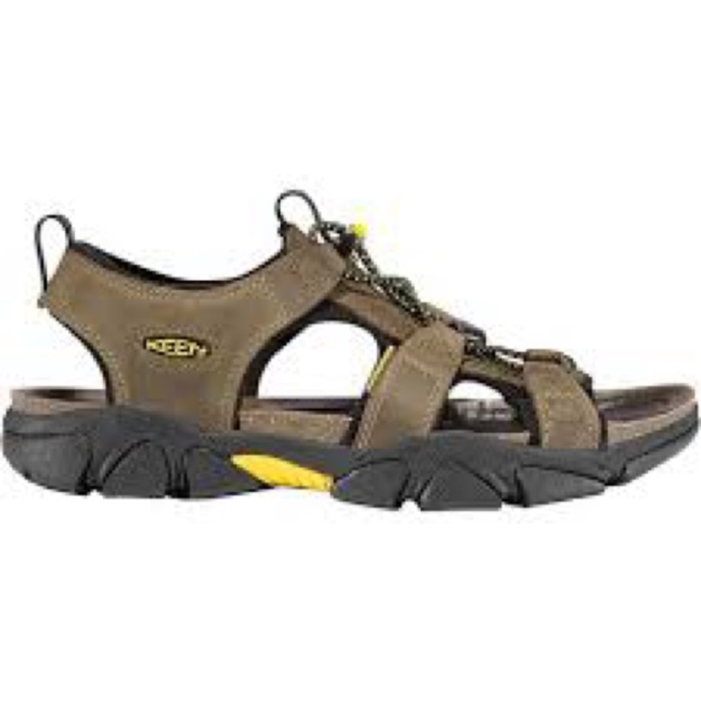 Keen Sarasota tan leather sandals women's size 6 outdoor hiking casual